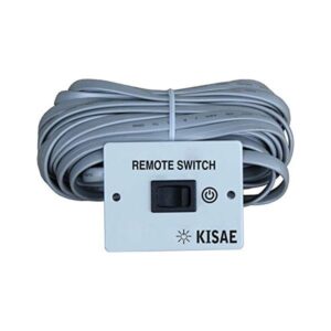 Kisae Remote control with on and off switch